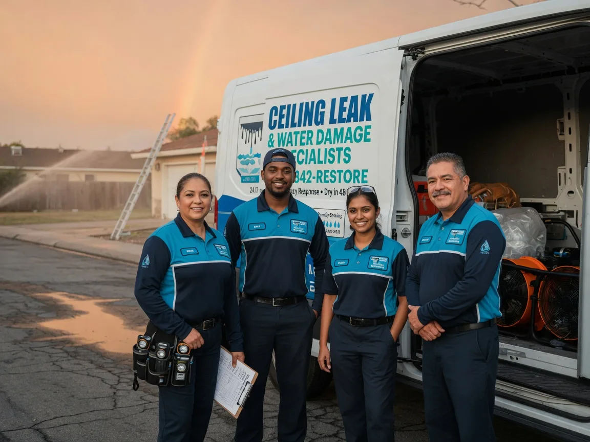 Ceiling Leak Cleanup company in Valentine, TX